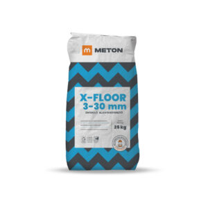 Meton X-FLOOR 3-30 mm, önterülő aljzatkiegyenlítő 25 kg