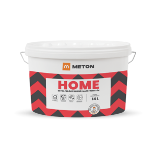 Meton HOME Extra fedőképességű, matt beltéri falfesték 14 L