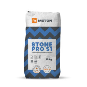 Meton STONE PRO S1 flexibilis burkolatragasztó fehér (C2TE S1) 25 kg